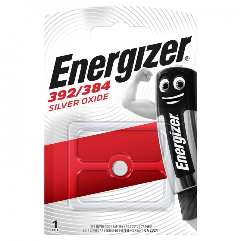 Energizer Knoopcelbatterij Silver Oxide - SR41EL/GP384-392/AG3/LR41