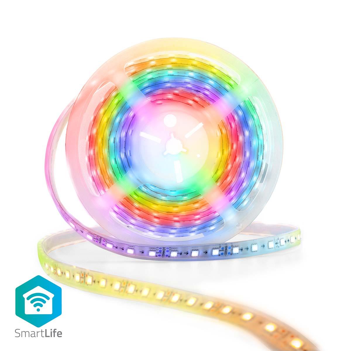 Nedis LED-Strip RGB 5m SmartLife IP65 WiFi connected