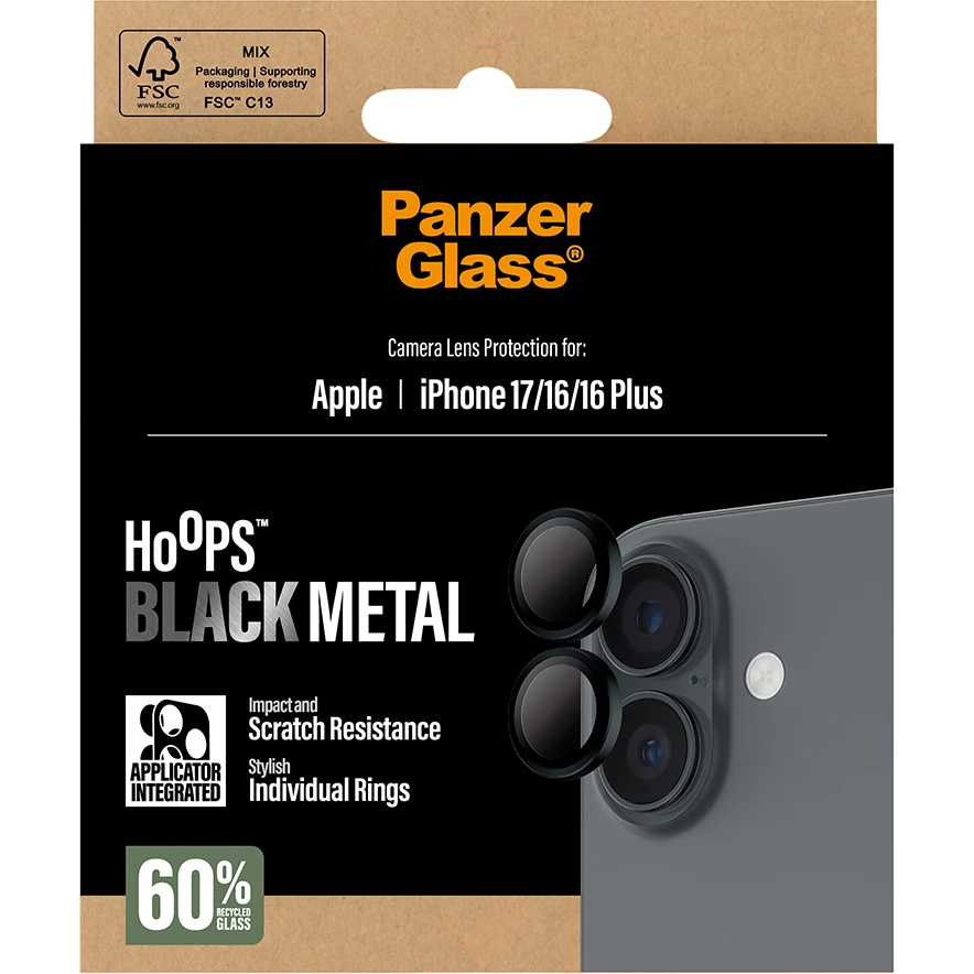 PanzerGlass Hoops Apple Iphone 17 - Black