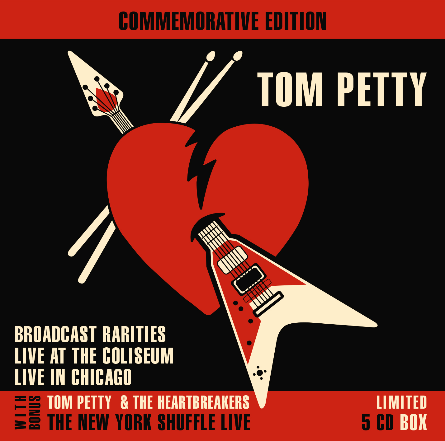 Tom Petty 5CD Box Commemorative Edition
