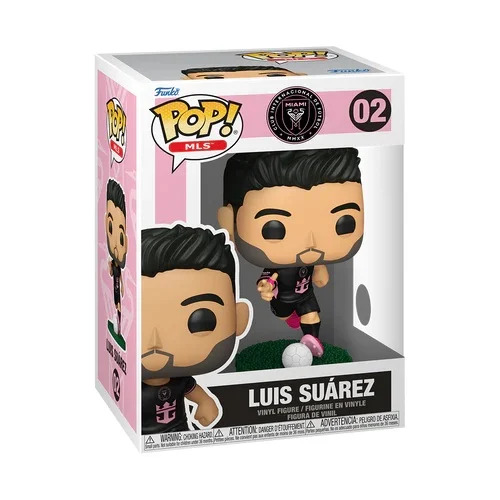 Funko Pop! Football - Inter Miami: Luis Suarez 02 Funko Pop! Football - Inter Miami: Luis Suarez 02
