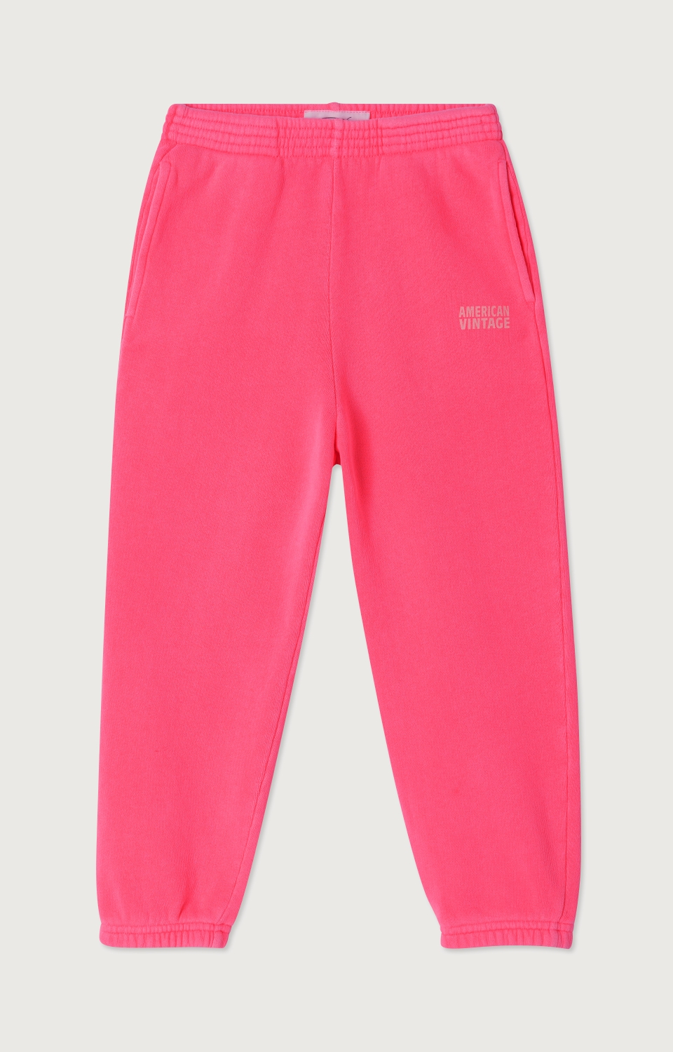 American Vintage Kids Joggings Izubird Hortensia Fluo American Vintage Kids Joggings Izubird Hortensia Fluo