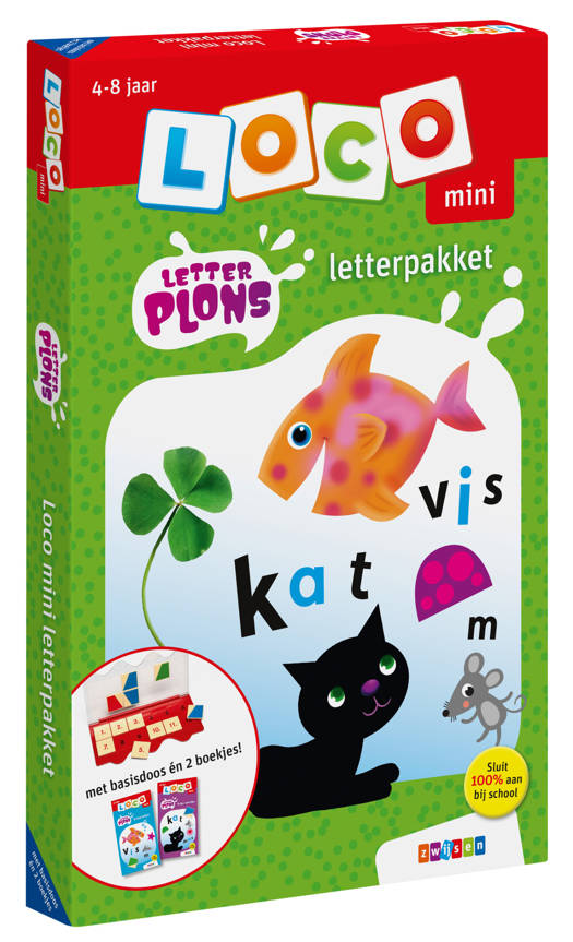 Loco mini Letterplons Letterpakket  4+