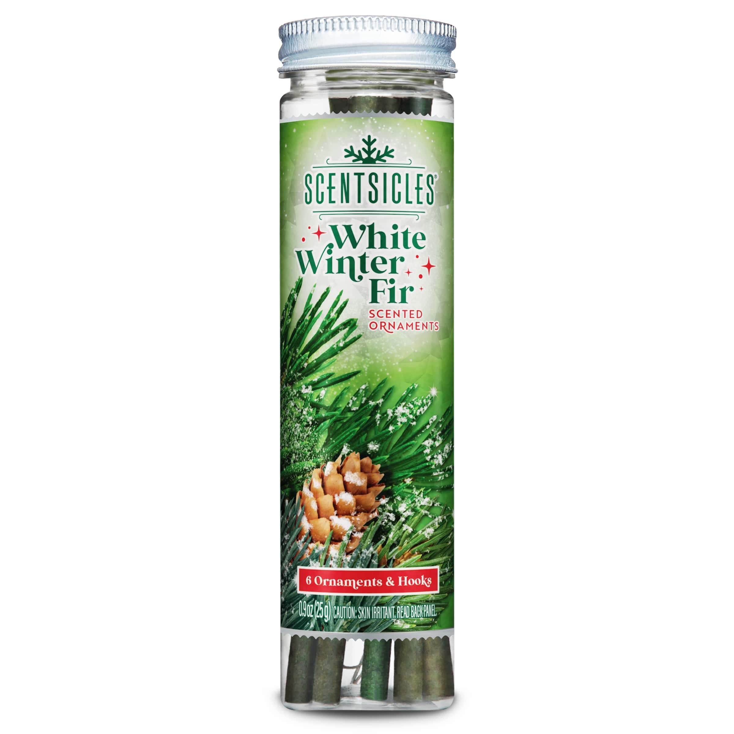 Scentsicles Geurstokjes White Winter Fir 6 stuks