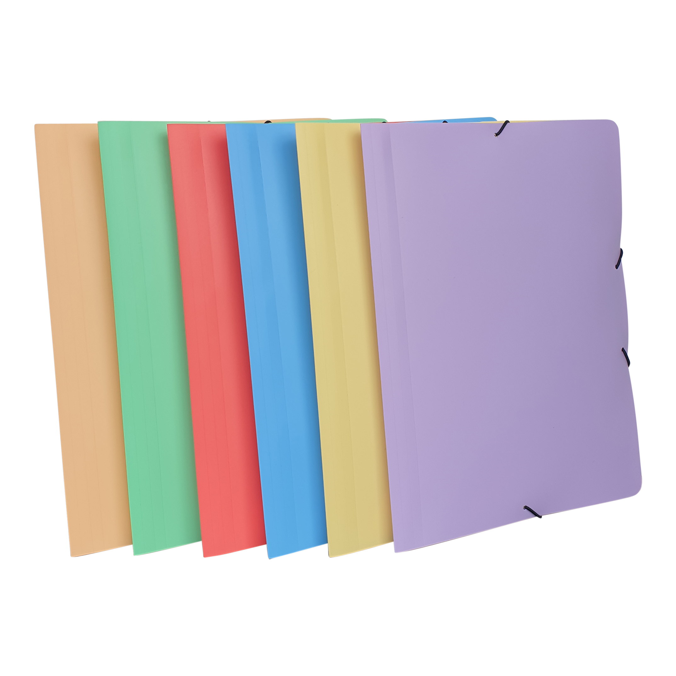 Elastomap A4 PP Pastel assorti - prijs per stuk