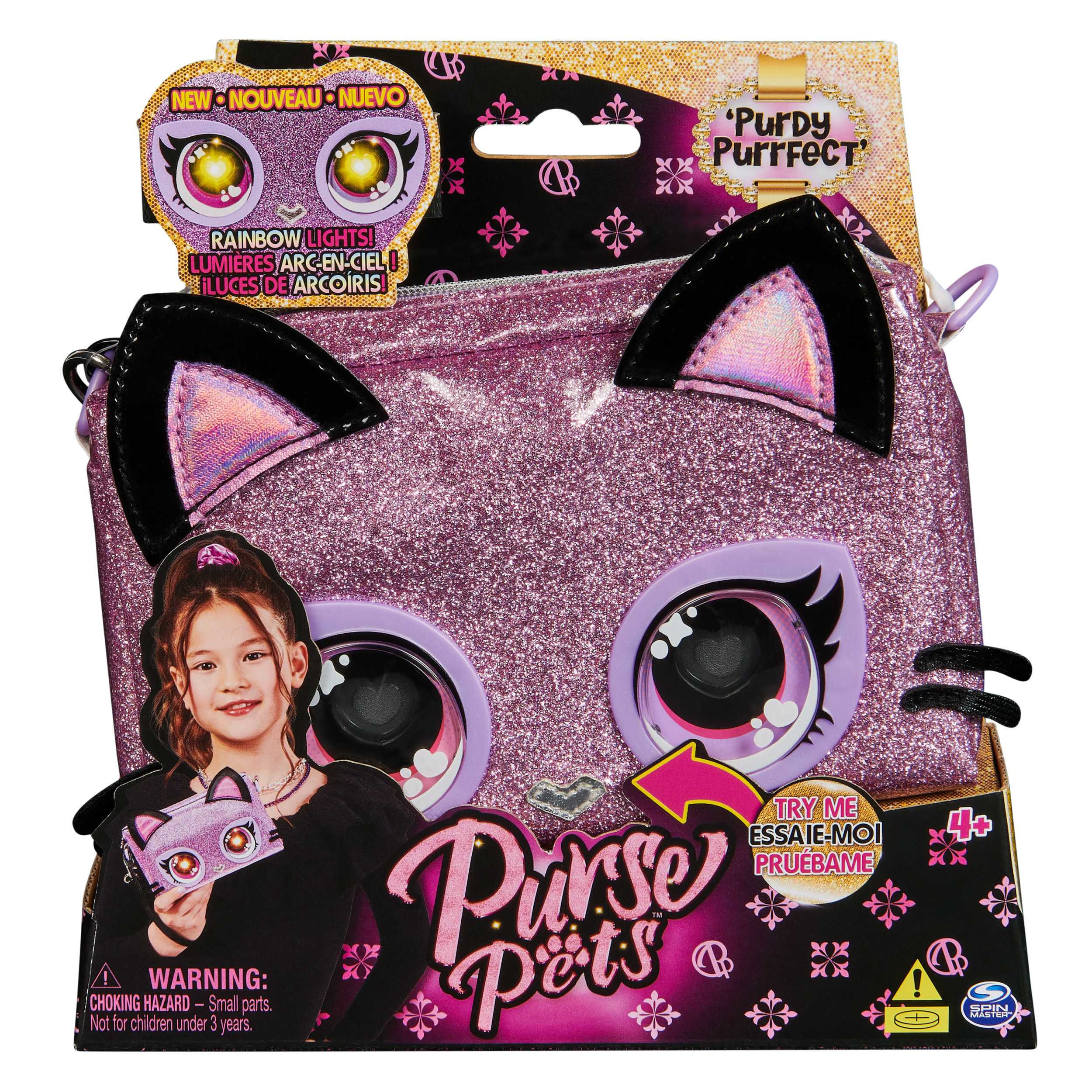 Purse Pets Polstasje Kitty