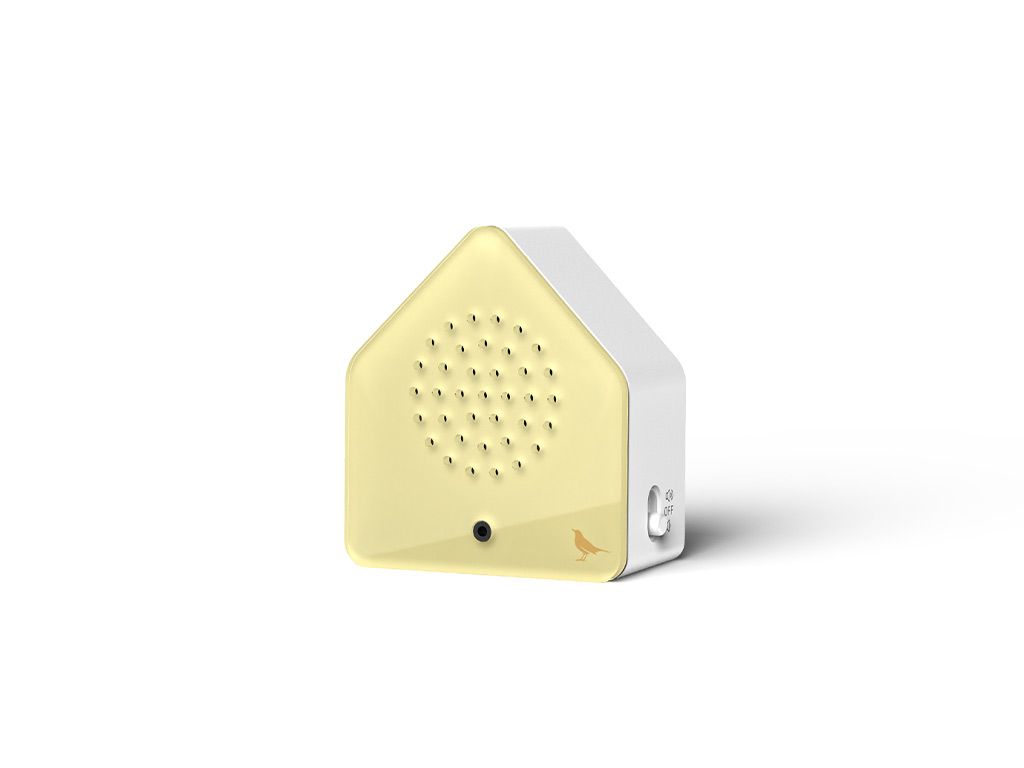 Relaxound Satellitebox Blackbird Classic - Box met Merelgezang 60 sec. - 7x4x7.7 cm - met Bewegingssensor - Oplaadbaar via USB-C (incl.)