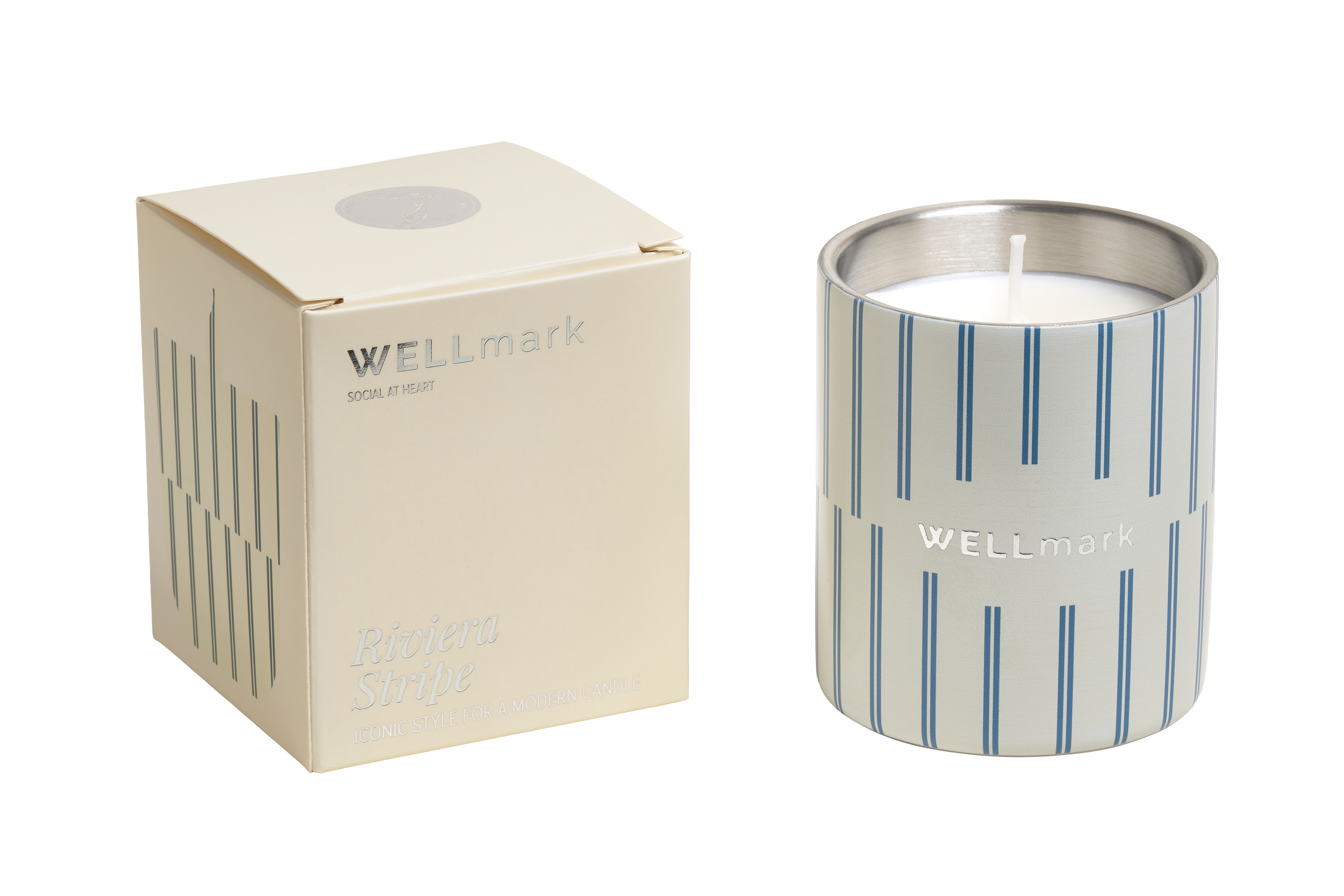 Wellmark Geurkaars Riviera Stripe 220g