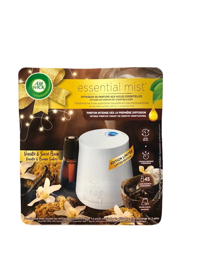 Airwick Essential Mist Starterkit Vanille en Bruine Suiker