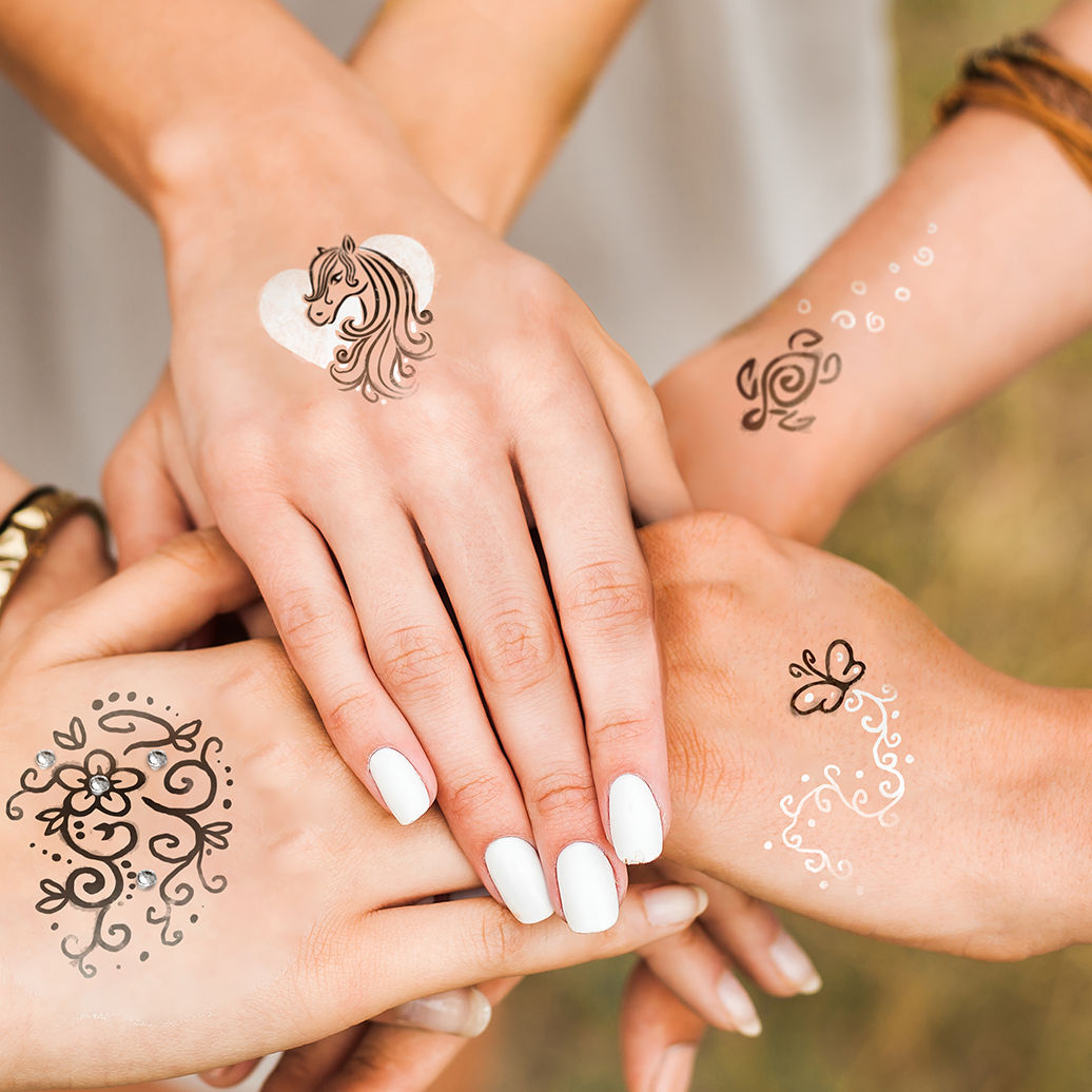 LaDot Tijdelijke Tattoo Startset Pad + Tijdelijke Body Inkt