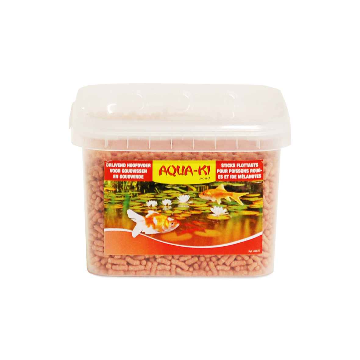 Aqua-Ki Rood Sticks Vijvervoer Emmer 280 g