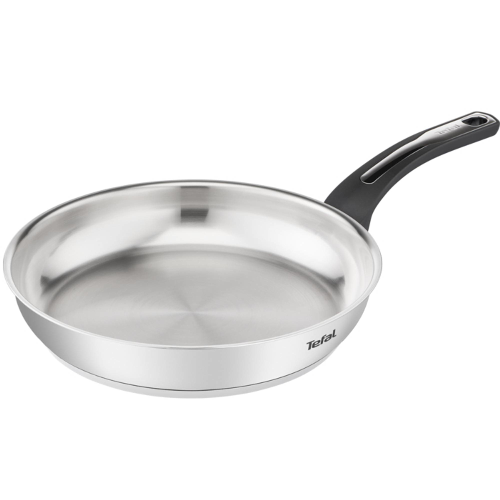 Tefal Braadpan Emotion 28cm Inox - alle Vuren - zonder Antikleef