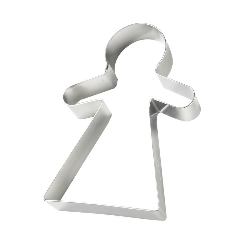 Gobel Uitsteekvorm Vrouw 19x13 cm - Inox