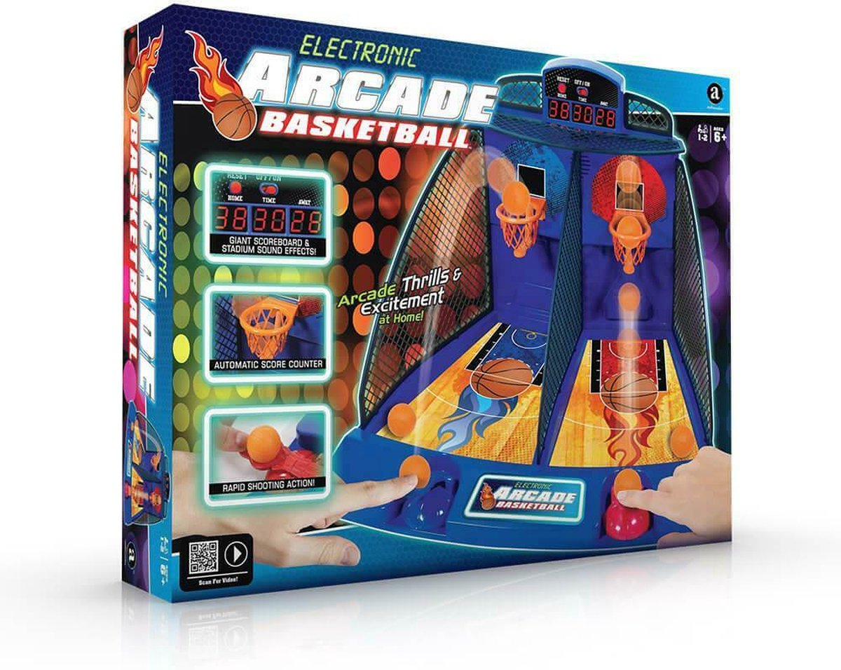 Arcade Basketball voor 2 personen, elektronisch