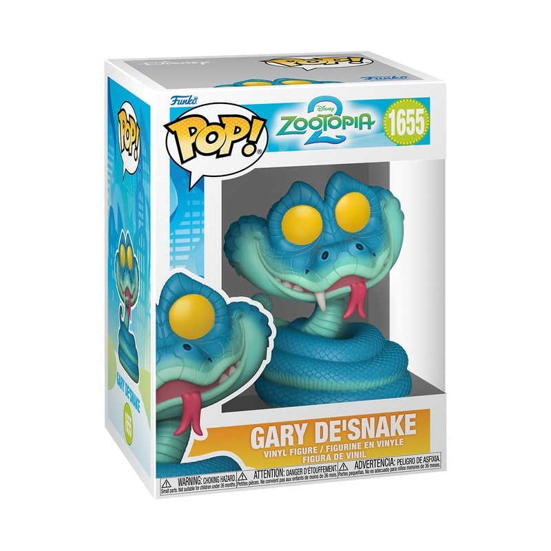 Funko Pop! Movies Disney - Zootropolis / Zootopia 2: Gary De'Snake 1655