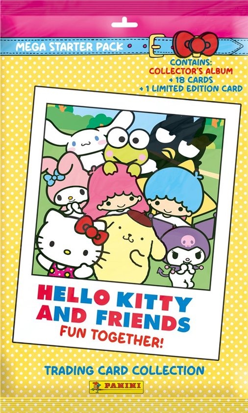Panini Trading Cards Hello Kitty Starter Pack