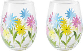 Flora Tumbler Garden 450ml set 2 stuks - Mocktailglas