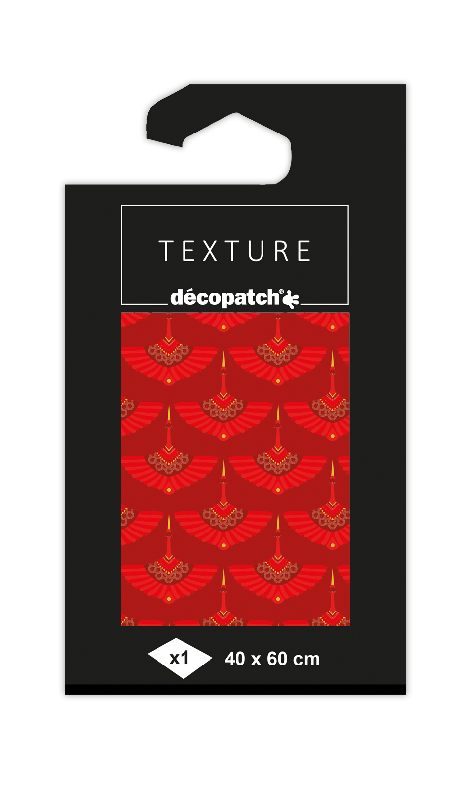 Decopatch Papier met Folie Effect Goud 40x60cm - N802