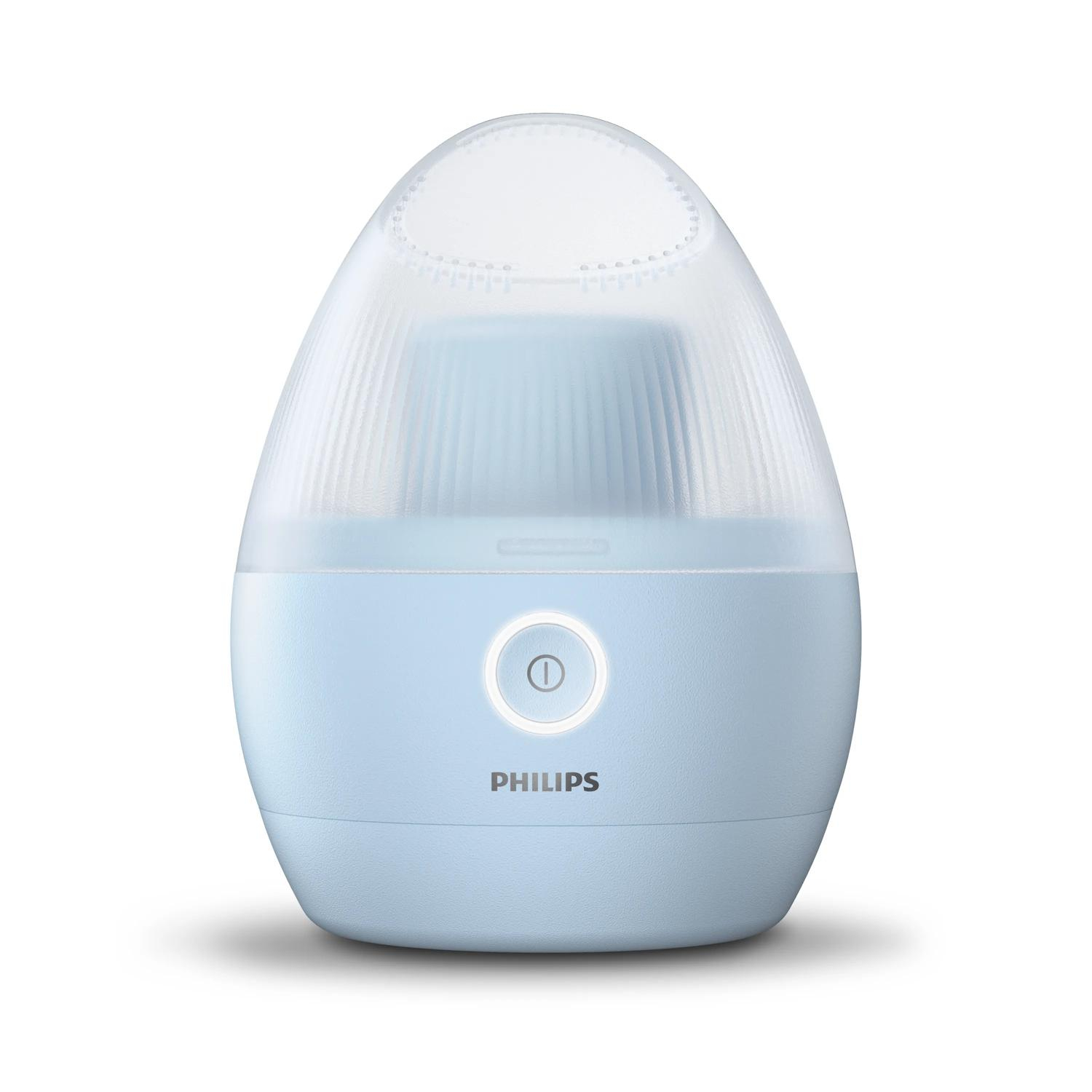 Philips Fabric Shaver, Pluizendief blauw/wit, oplaadbaar, pluizenverwijderaar