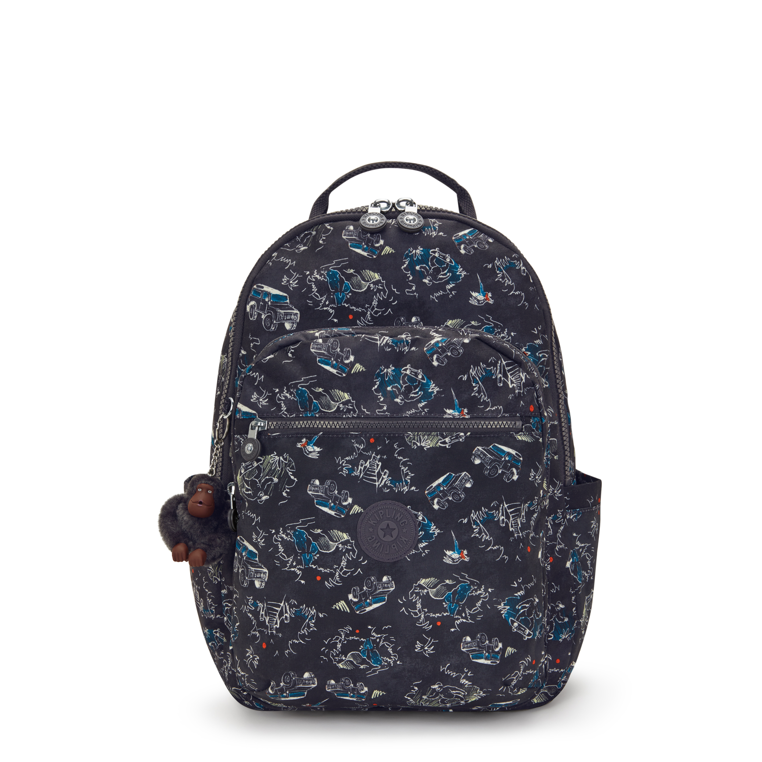 Kipling Rugzak Seoul College 32 l Jungle Fun Race - 44x25x35 cm