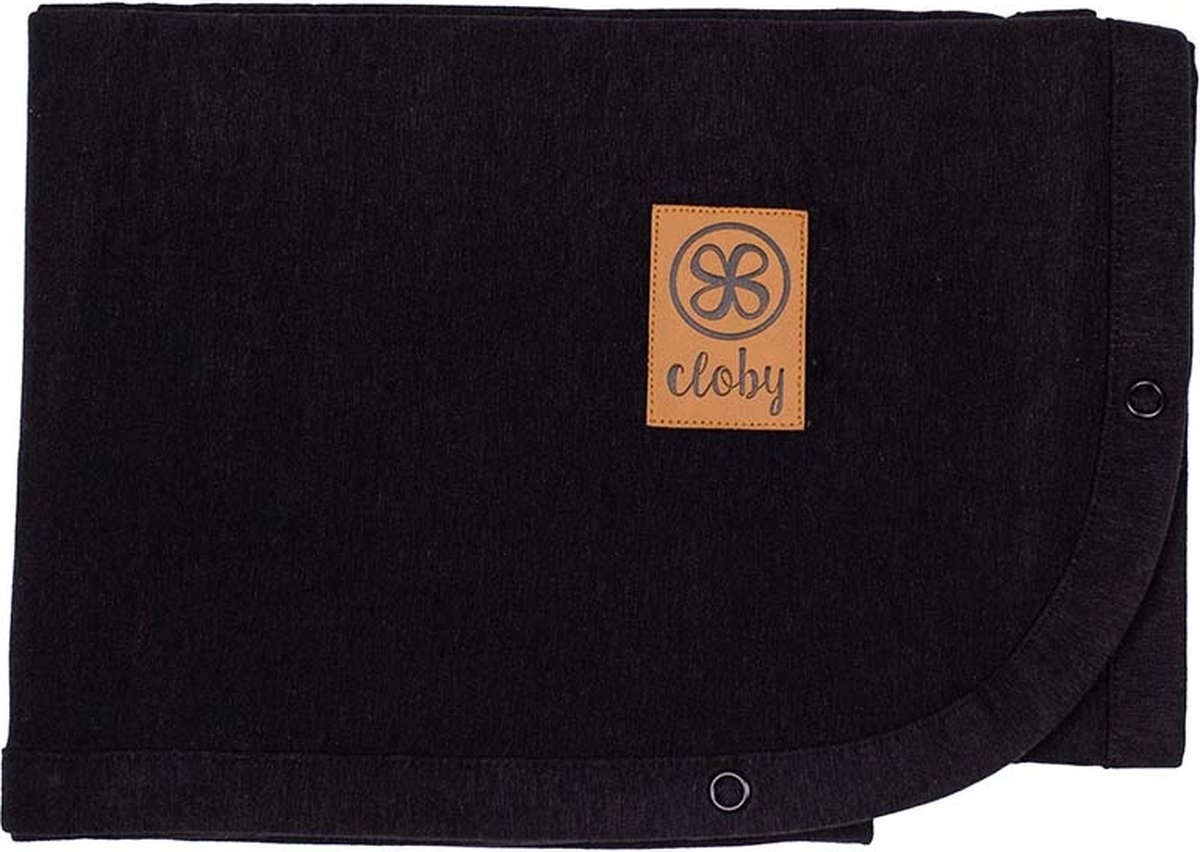 Cloby Deken UV Multifunctioneel UPF50+ Midnight Black 95x73 cm