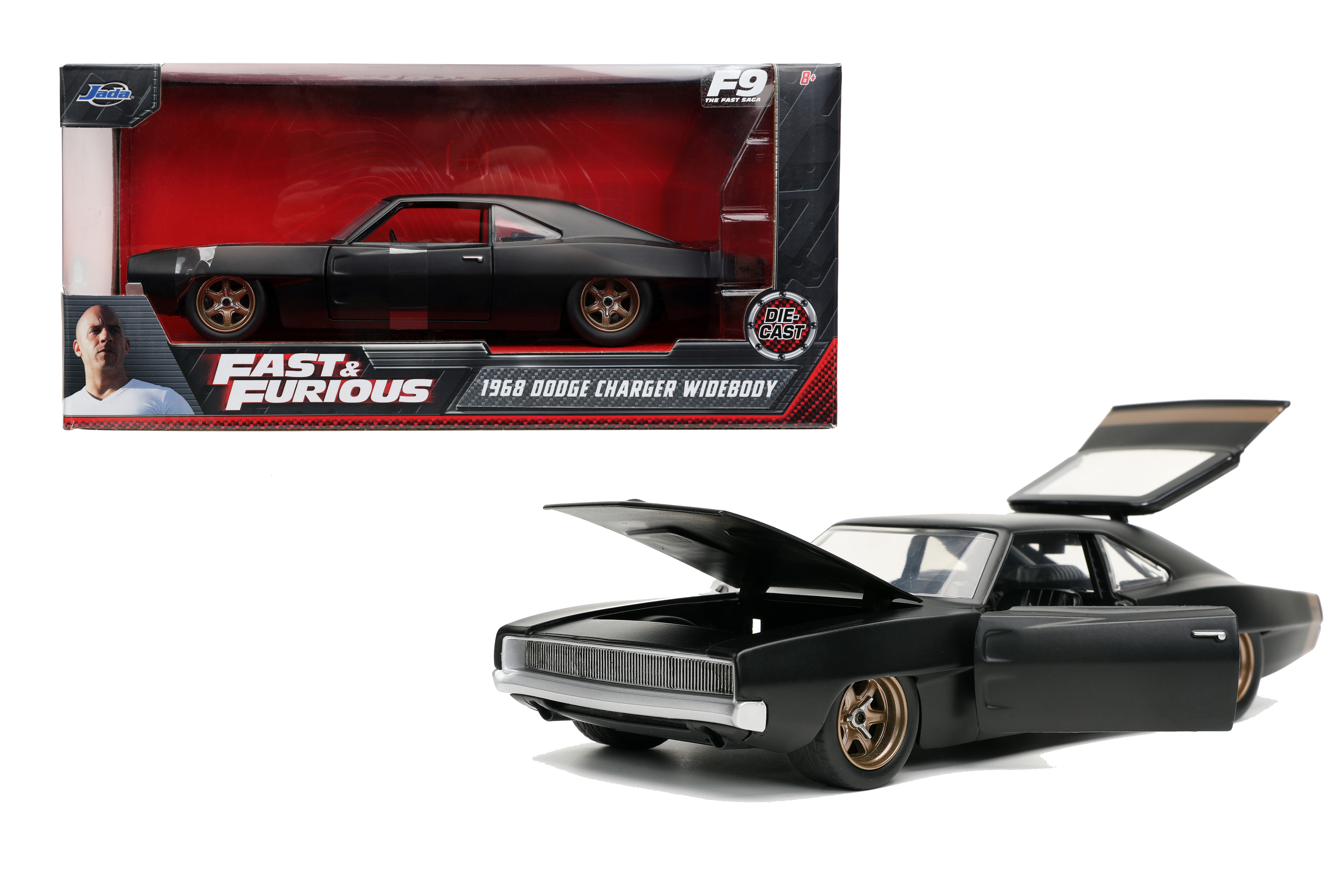 Fast and Furious 1:24 1968 Dodge Charger