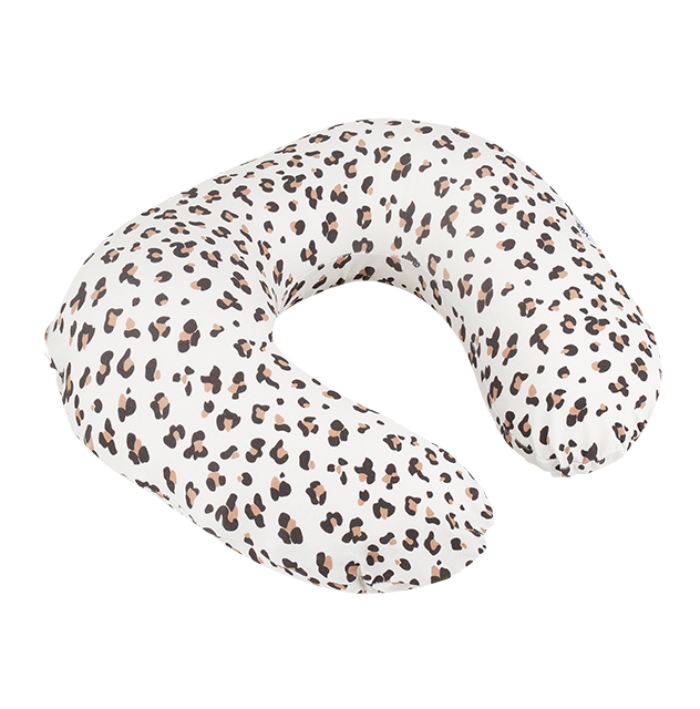 Doomoo Voedingskussen Softy Leopard Cream