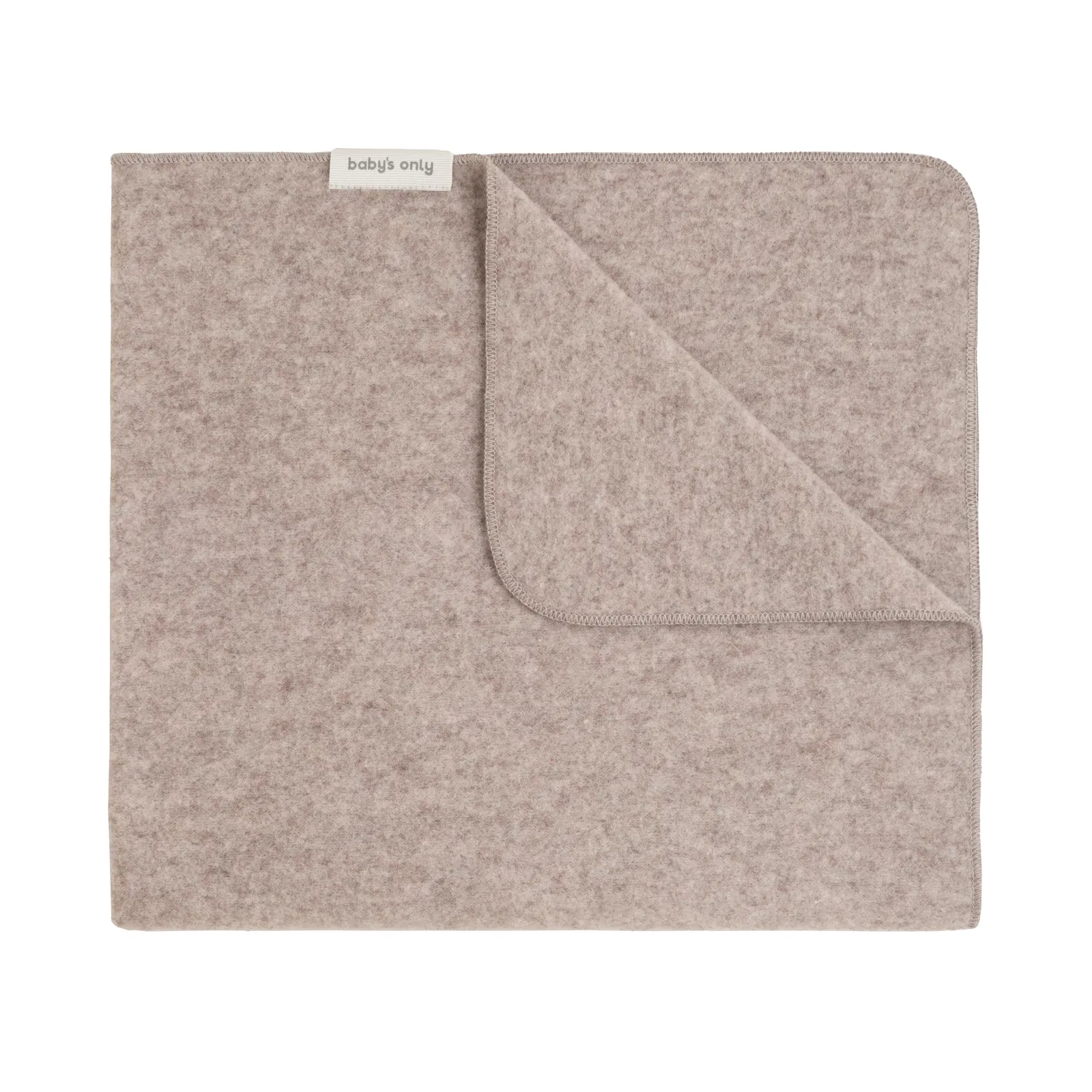 Baby's Only Deken Newborn Merino Brushed Meadow sand 65x75 cm