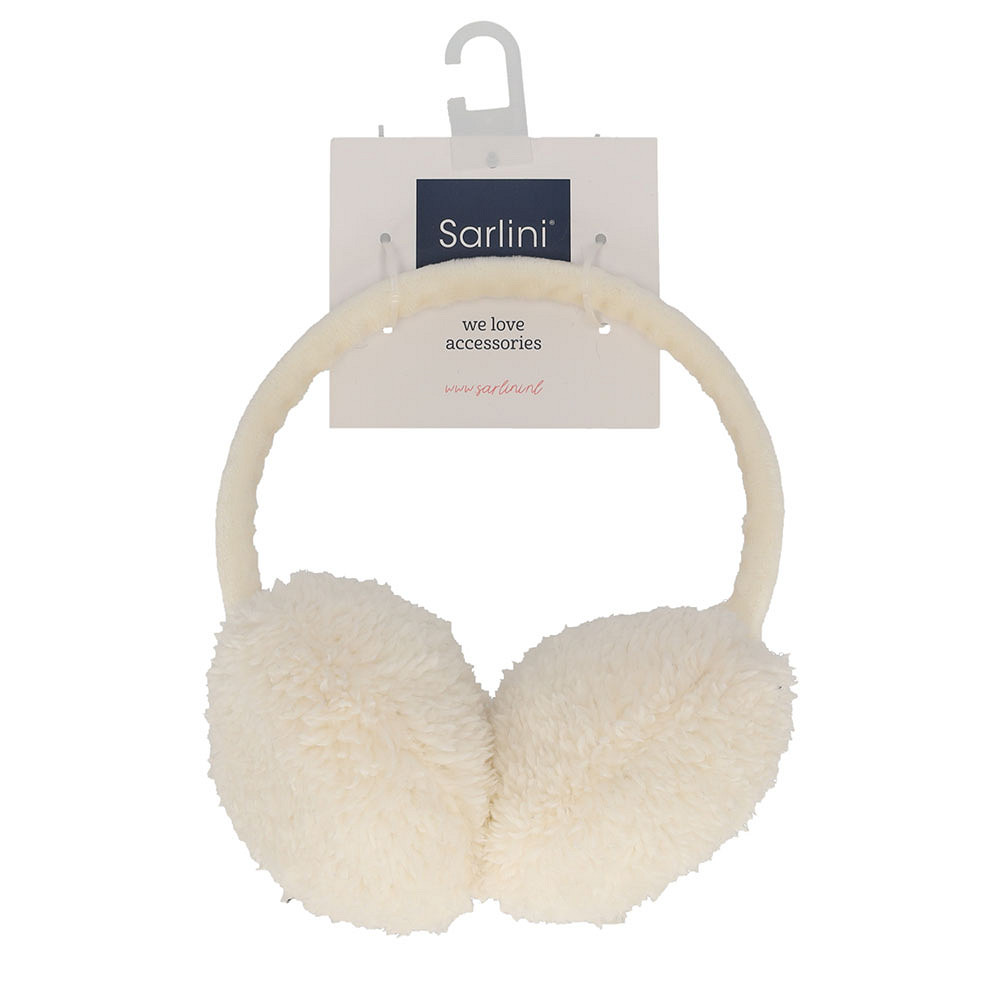 Sarlini Oorverwarmers Dames Woolwhite One Size