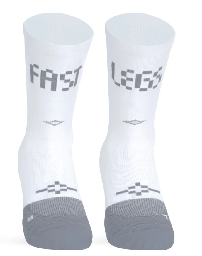 Pacific and Co Sportsokken Unisex Fast Legs Grey - S/M - 37/41