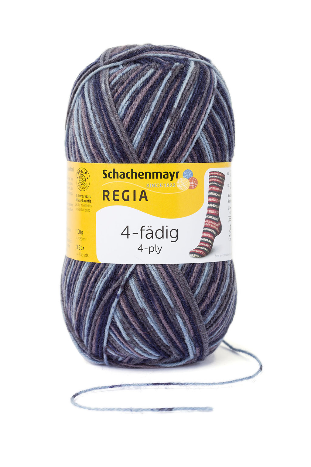 Schachenmayr Breigaren Color 4-Ply 100g Snowstar