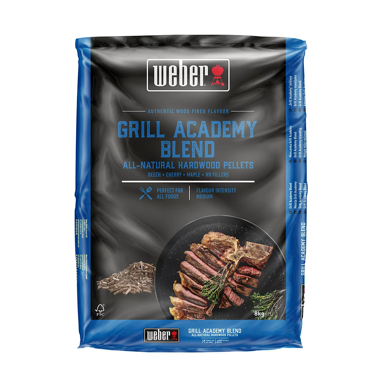 Weber Houtpellets voor Pellet BBQ 8kg Grill Academy Blend