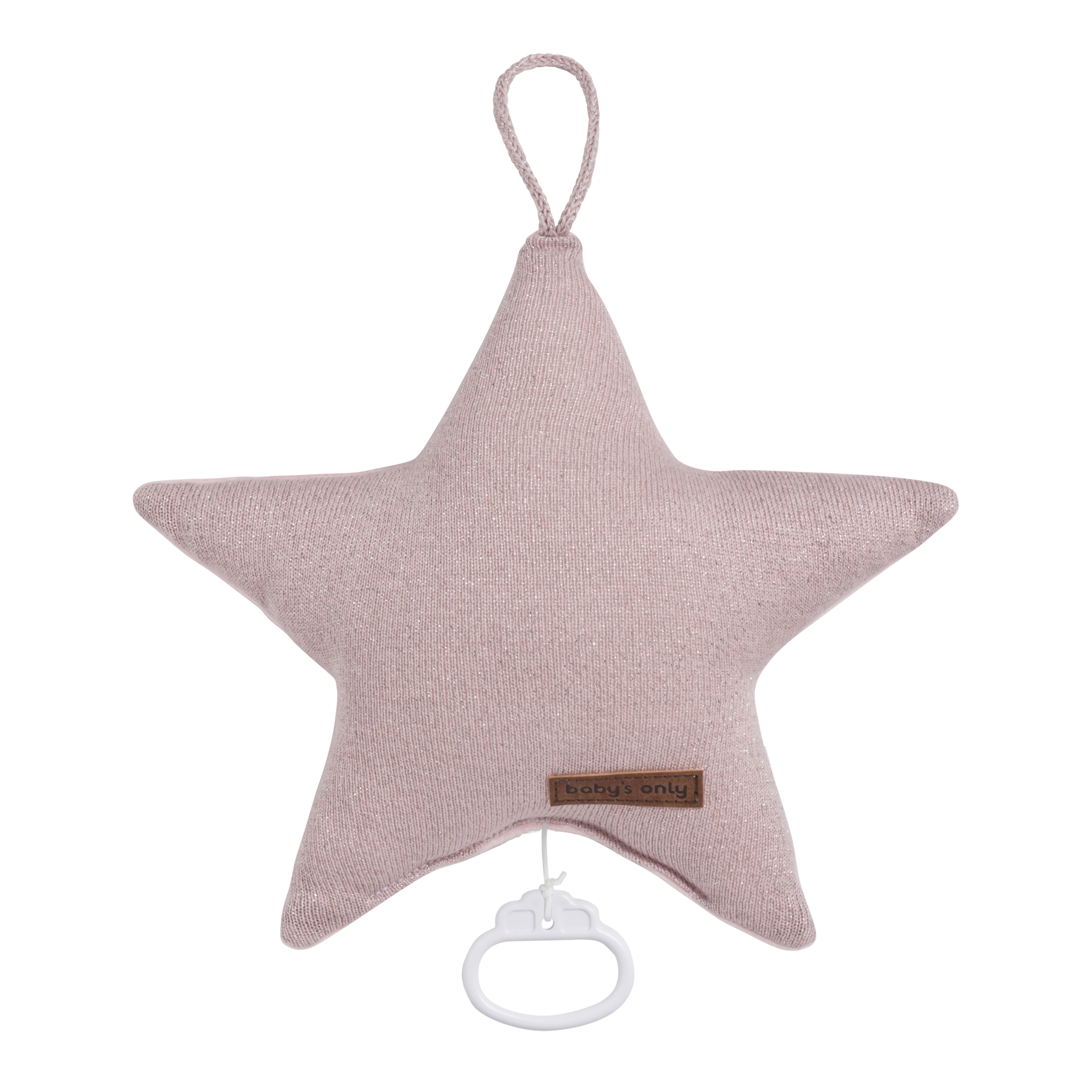 Baby's Only Muziekdoos Ster Sparkle Zilver-Roze Melee