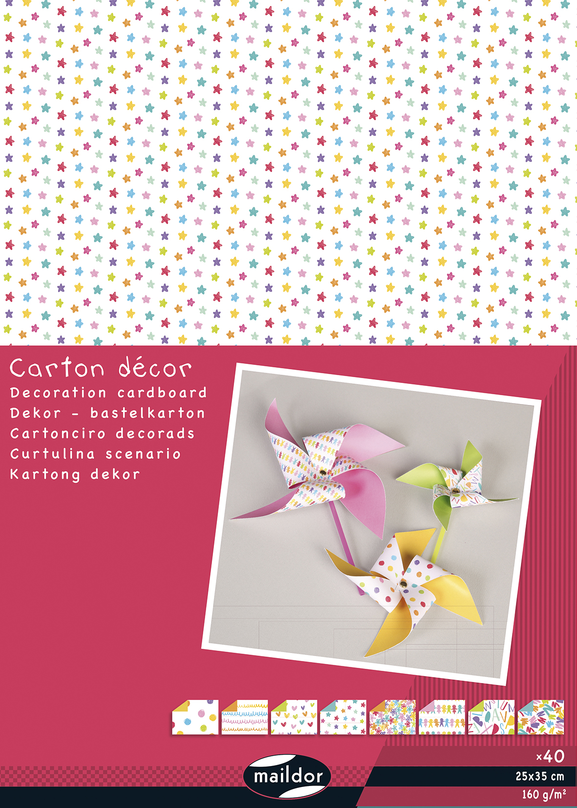 Griboui Decoratief Karton 25x35 cm - 160 g - 40 blz.