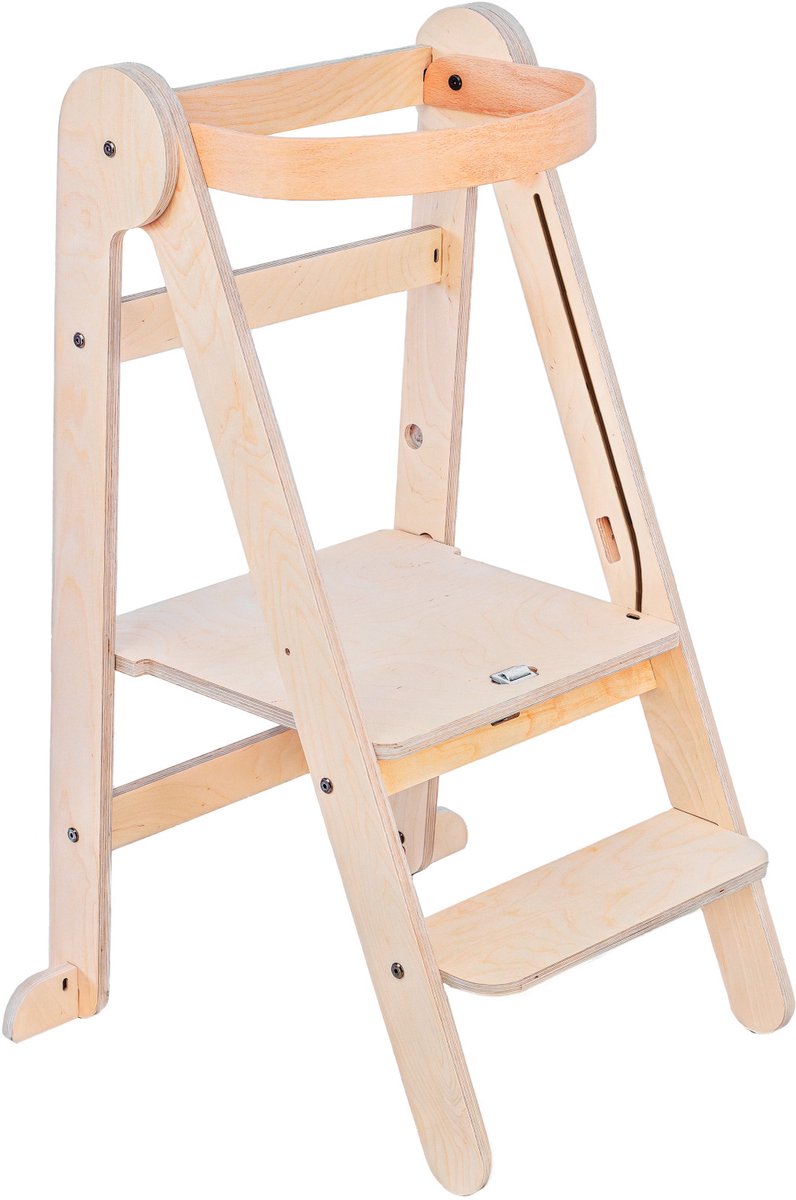 Mamatoyz Leertoren Naturel Hout