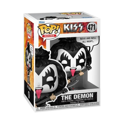 Funko Pop! Rocks - Kiss: The Demon (Rock and Roll All Night) 471 Funko Pop! Rocks - Kiss: The Demon (Rock and Roll All Night) 471