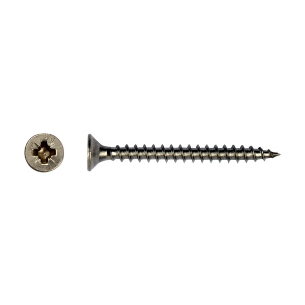Spaanderplaatschroef PGB VZK 5,0x35 Prijs per doos 200 stuks Inox A2 40