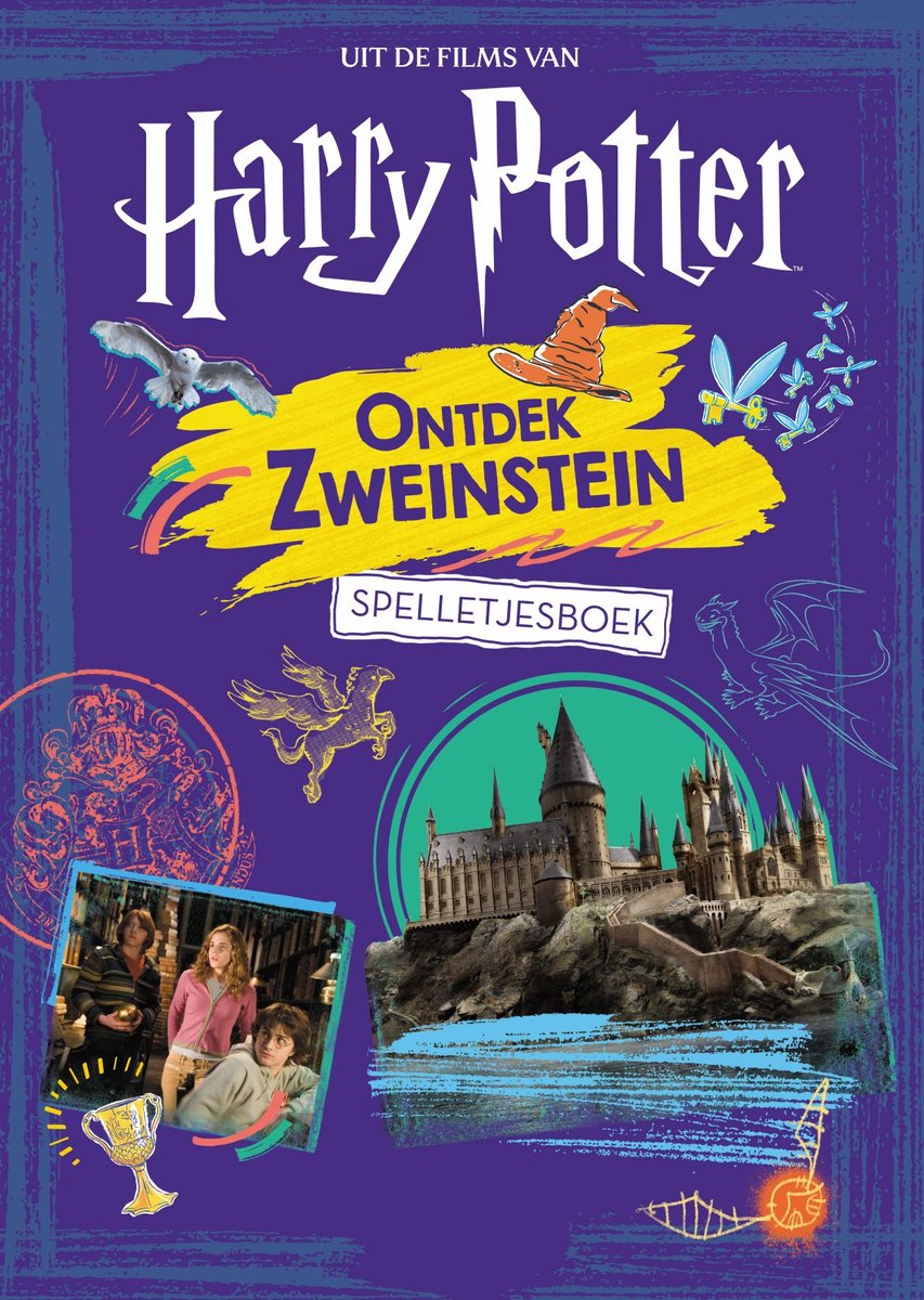 Harry Potter Spelletjesboek - Ontdek Zweinstein Harry Potter Spelletjesboek - Ontdek Zweinstein