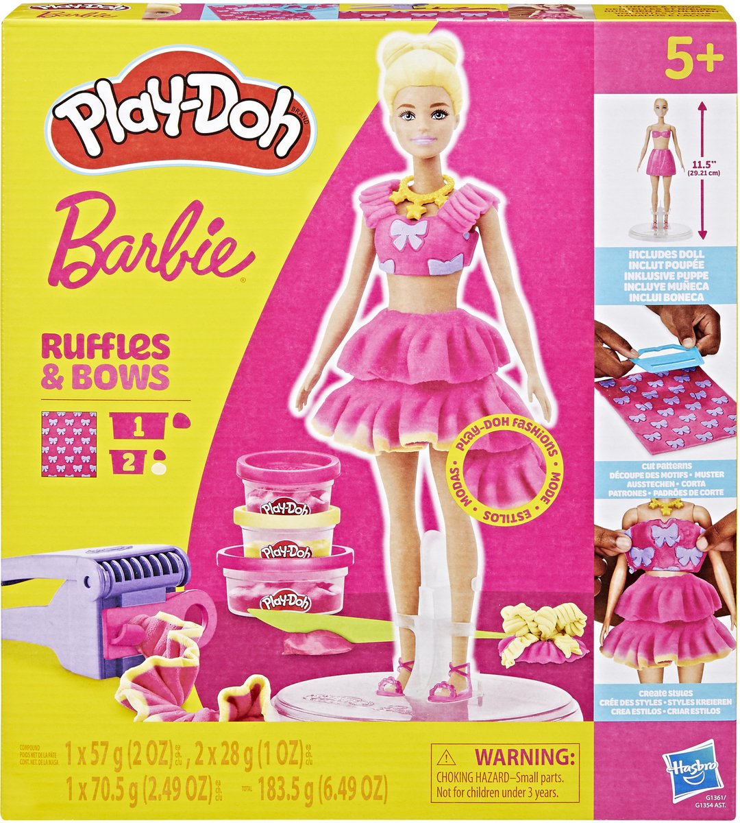 Play-Doh Barbie Ruffles an Bows blond