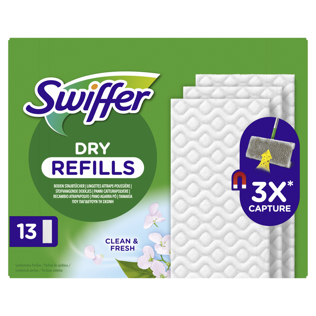 Swiffer Wetjet Vervangdoekjes 13 stuks
