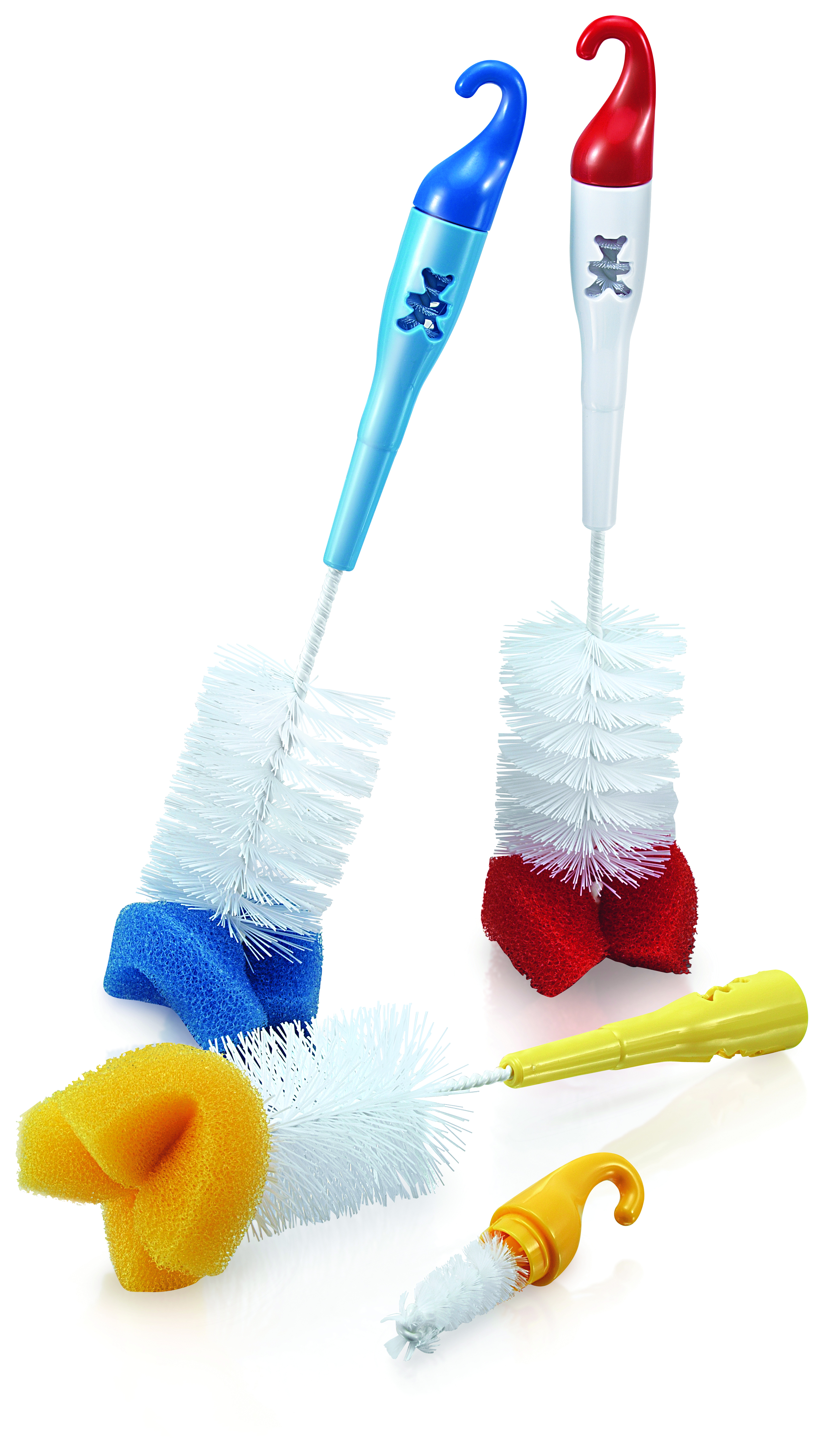 Nuby Schoonmaakborstel met Sponsje voor Flessen en Spenen