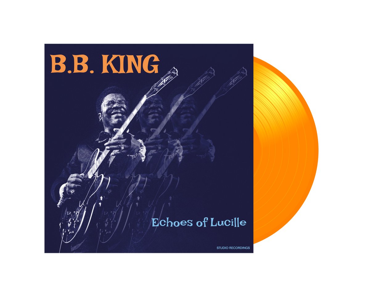 BB King - Echos of Lucille LP Orange Transparant Vinyl Edition
