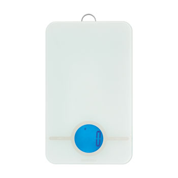 Brabantia Keukenweegschaal Digitaal Tasty+ Measure&Check Lichtgrijs - tot 5kg - op 1g - 26.5x15 cm