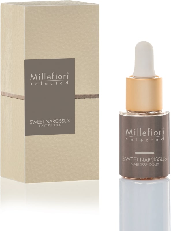 Millefiori Geurolie 15ml Selected Sweet Narcissus - Wateroplosbaar