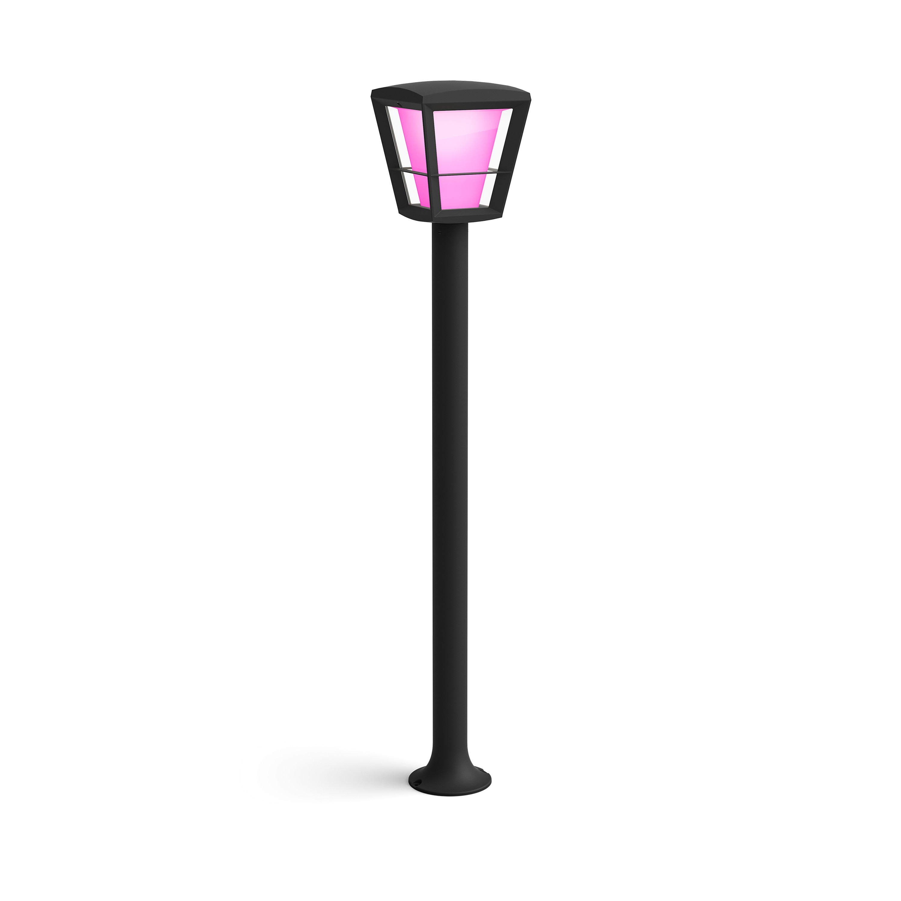 Philips Hue Tuinpaal Econic Zwart 100 cm 15W White&Color Ambiance IP44 Outdoor