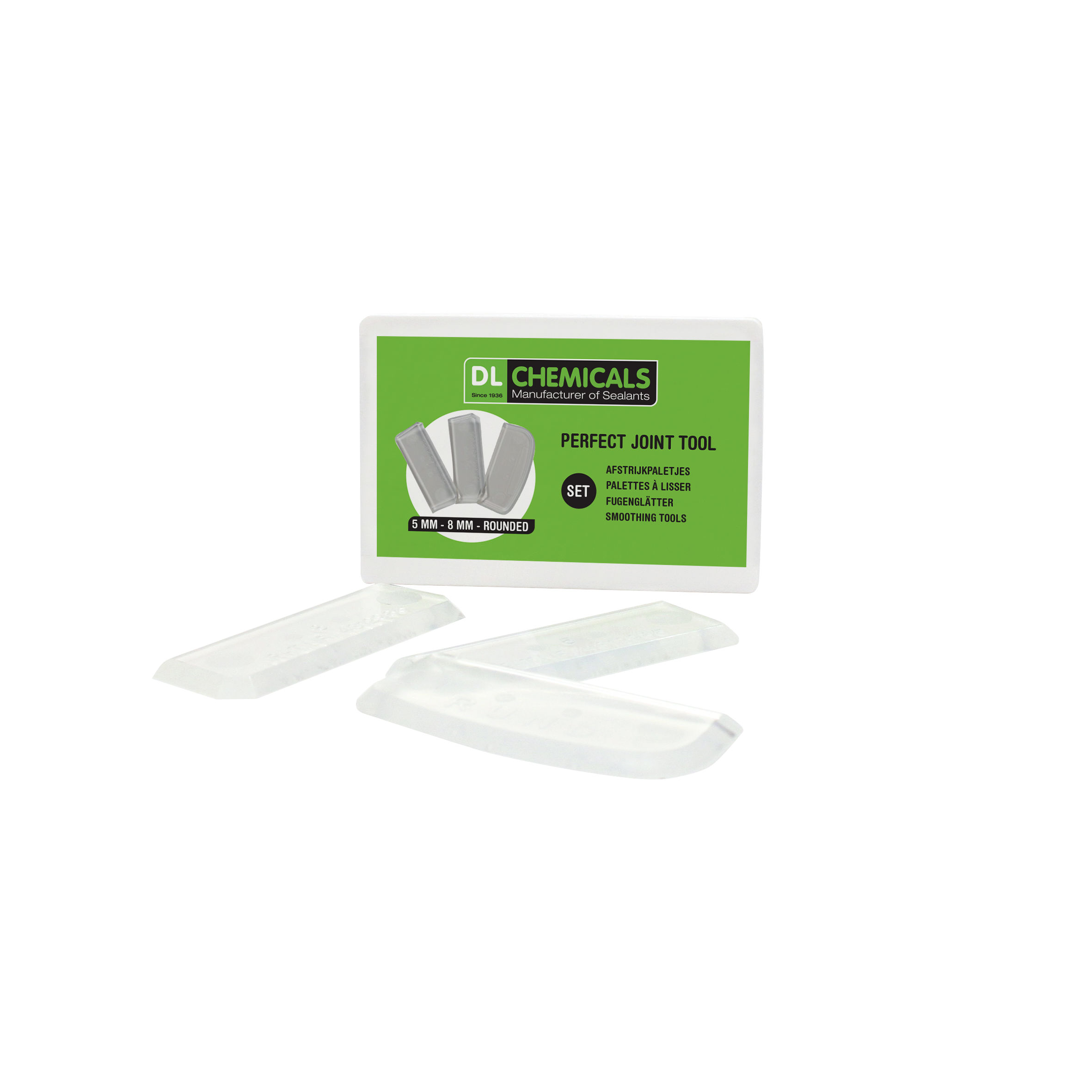 DL Chemicals Perfect Joint Tool Rounded Set 5-8 mm