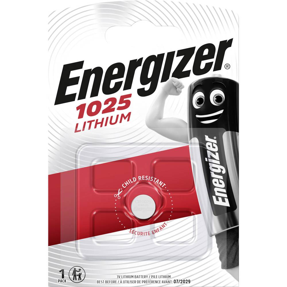 Energizer Knoopcelbatterij Liithium - CR1025