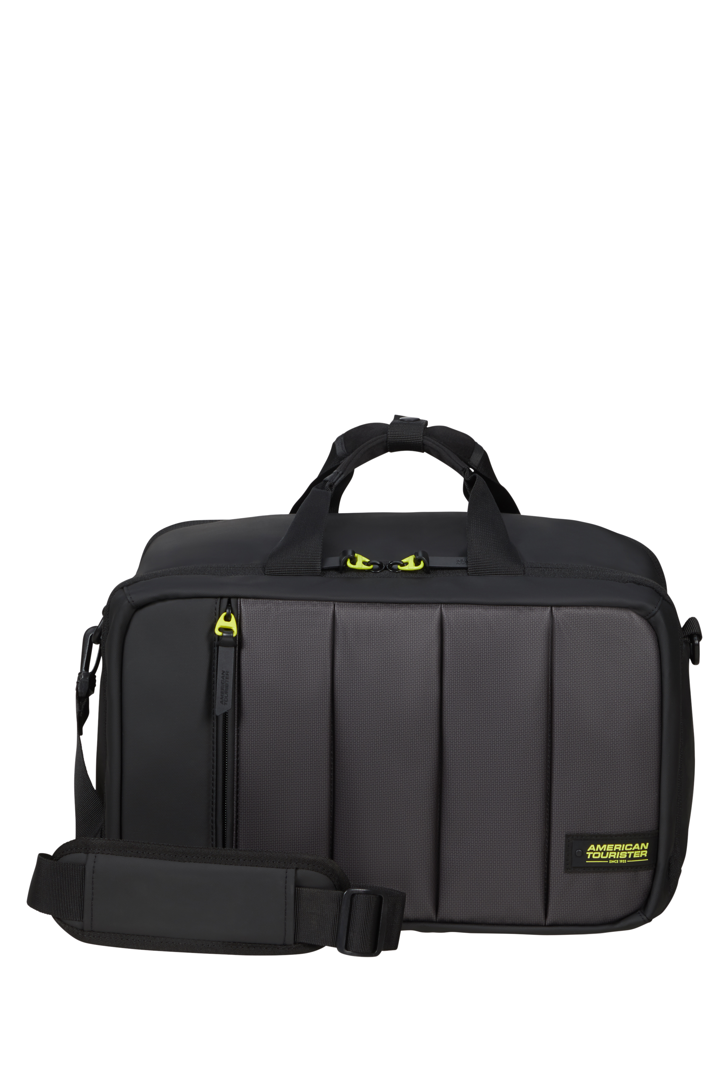 American Tourister Reistas Underseater Streethero 23.5 l - Black-Lime - 38.5x24.5x20 cm
