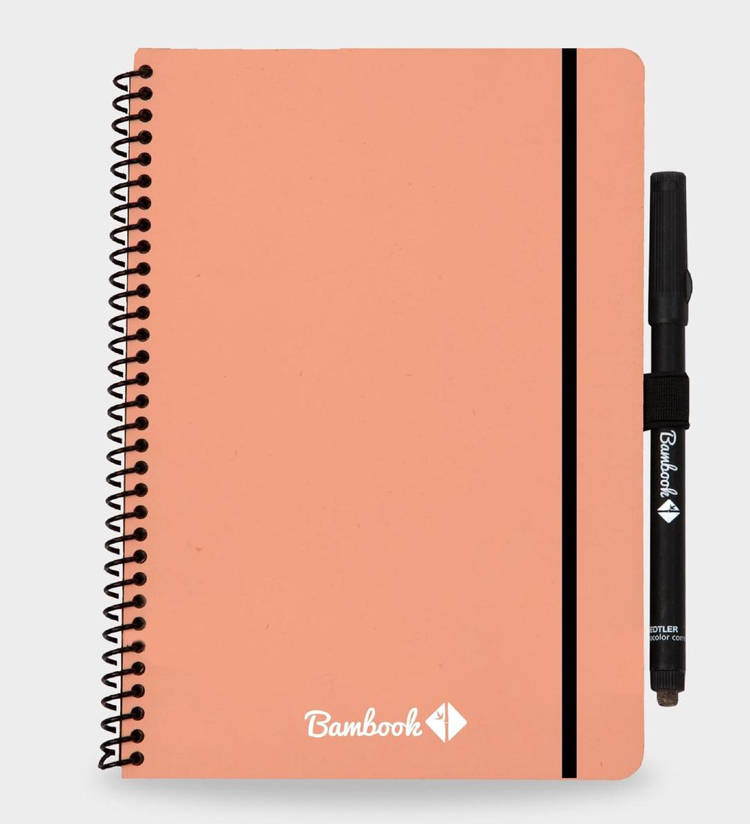 Bambook Notebook A5 Softcover Roze