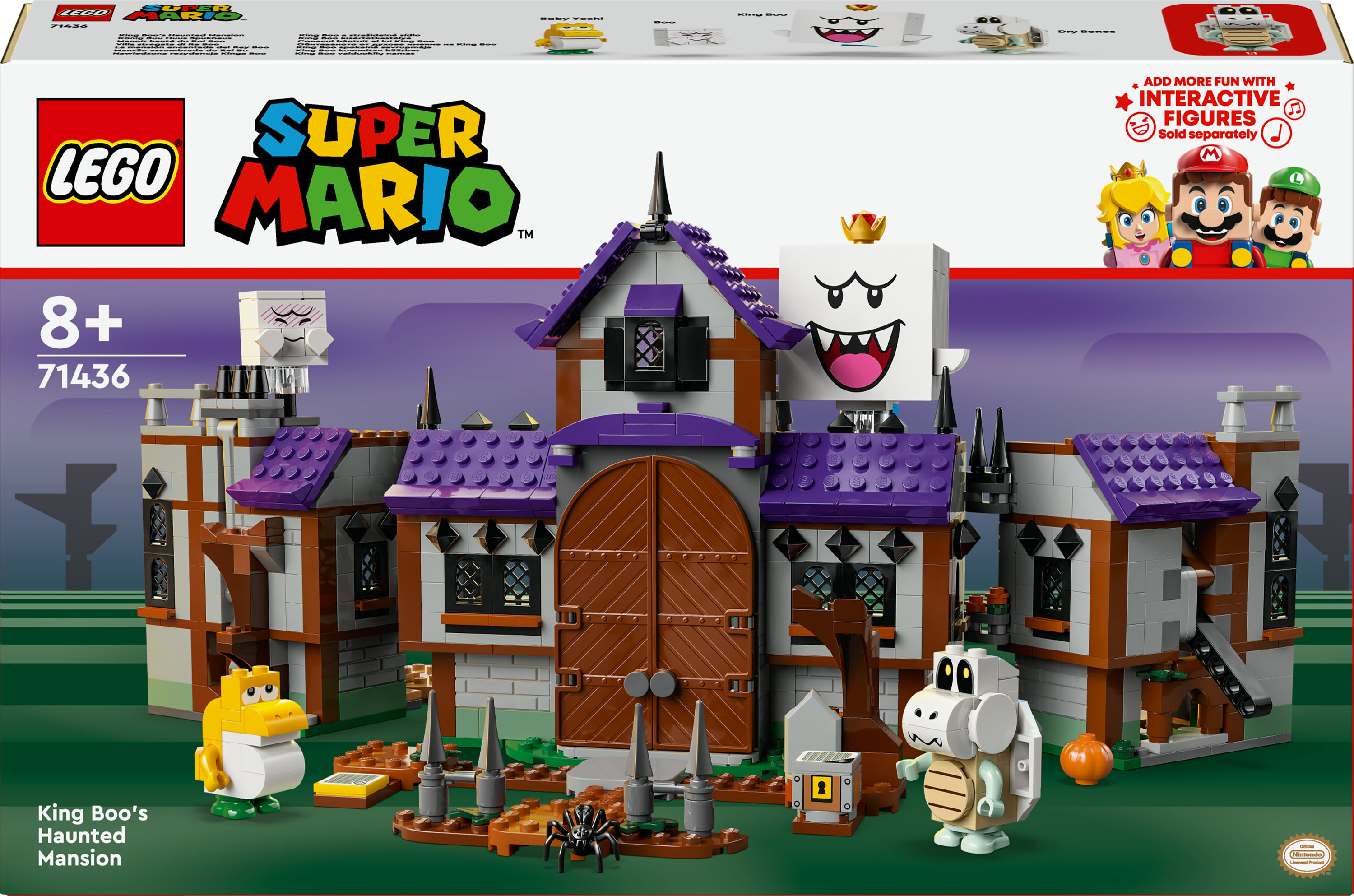 LEGO Super Mario 71436 King Boo's Spookhuis